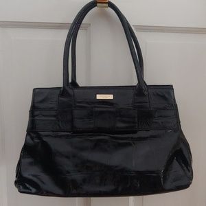 Kate Spade Black Patent Leather Tote